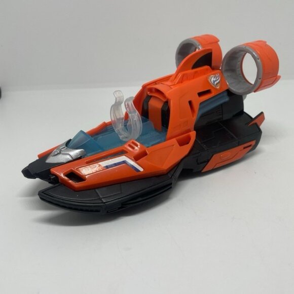 Paw Patrol The Mighty Movie Zuma's Lights Sounds Hovercraft Jet Boat Vehicle - Picture 1 of 7